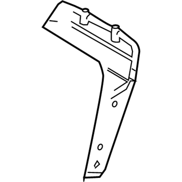 Nissan 87651-ZR17A Frame Assembly-Front Seat Back