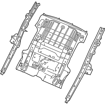 Mopar 55113090AL Pan-Rear Floor