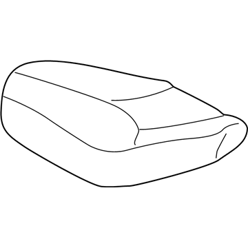 Toyota 71518-5C220-B0 Seat Cushion