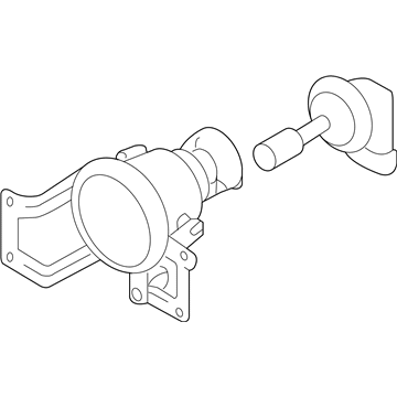 Kia 922011F001 Fog Lamp Assembly, Left