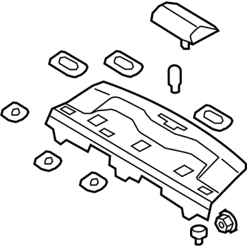 Hyundai 85610-2H400-4W Trim Assembly-Package Tray