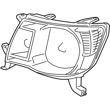 Toyota 81130-04173 Headlamp Housing