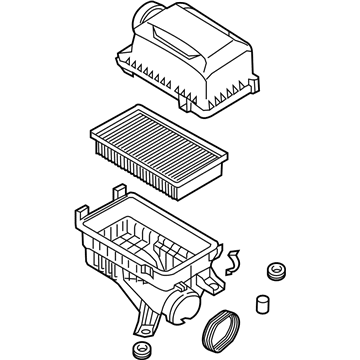 Kia 28110H9600 Air Cleaner Assembly