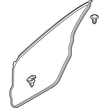 Toyota 67861-WB002 Door Weatherstrip