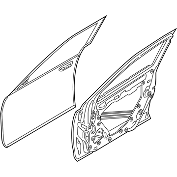 Toyota 67001-WB003 Door Shell