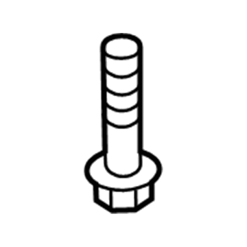 Mopar 68263301AA Bolt-HEXAGON FLANGE Head