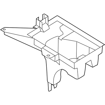 Nissan 64860-7B000 Bracket Battery