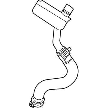 Ford LC2Z-6K743-A Outlet Hose