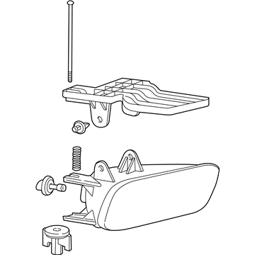 GM 10368476 Fog Lamp Assembly