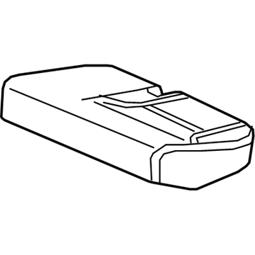 Honda 82537-T0A-A01 Pad Comp L, RR Cus