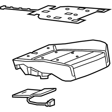 GM 84641541 Passenger Discriminating Sensor