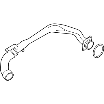 BMW 11-53-7-598-236 Feed Line