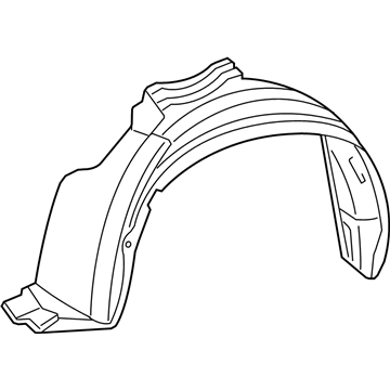 Toyota 53876-0R010 Fender Liner