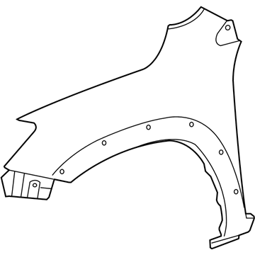 Toyota 53801-0R060 Fender