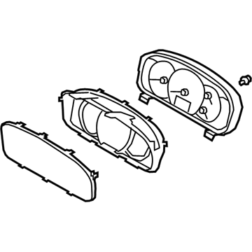 Kia 940011D457 Cluster Assembly-Instrument