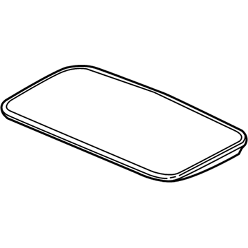 Acura 70200-TX6-A02 Glass Assembly, Roof