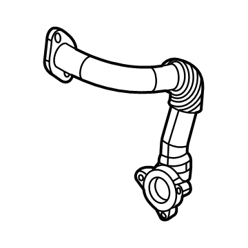 Mopar 68490051AA Tube-EGR Valve