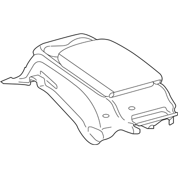 Toyota 589F0-47021-C3 Rear Console