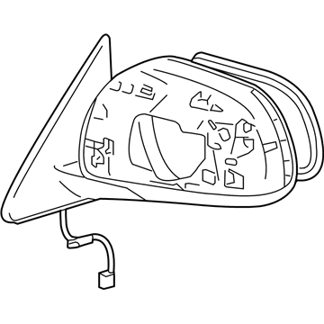 Toyota 87940-48343 Mirror Assembly