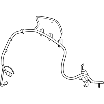 Ford BT4Z-14300-A Positive Cable