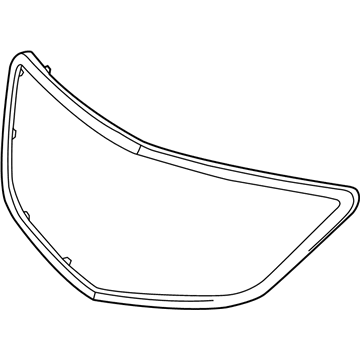 Acura 71123-TX4-A51 Molding, Front Grille