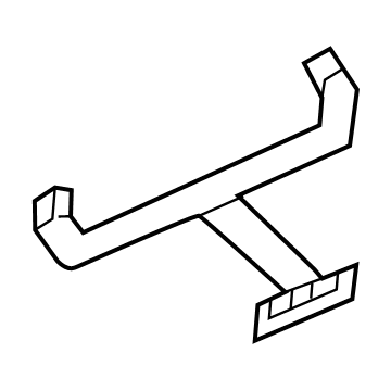 Ford FA1Z-18E244-A Receiver Support Bracket