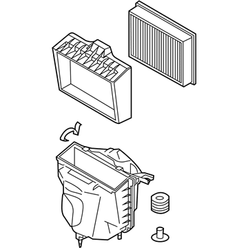 Nissan 16500-CF10A Air Cleaner Assembly