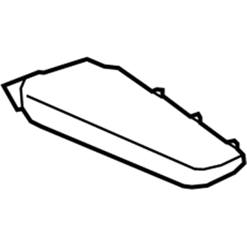 BMW 51-42-7-417-526 ARMREST, RIGHT