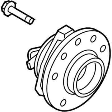 GM 93178652 Front Hub