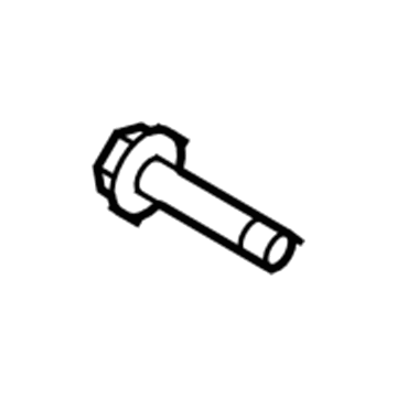 GM 13310018 Bolt, Front Wheel Bearing