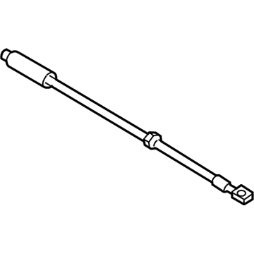 GM 13136715 Hose, Front Brake