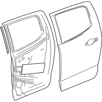 GM 23360174 Door Shell