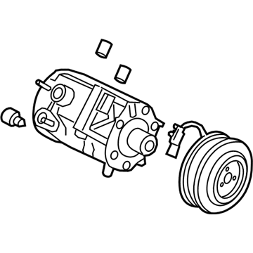 Ford LC3Z-19703-C Compressor Assembly