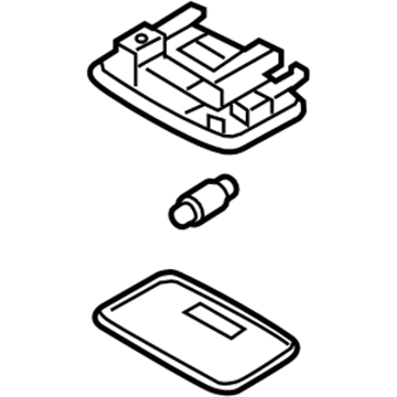 Hyundai 92850-1R000-8M Map Lamp Assembly