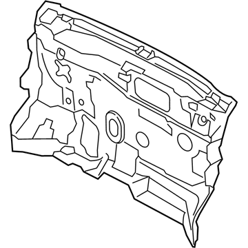 Nissan 67900-3LM0A Insulator-Dash Lower