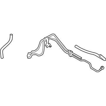 Infiniti 49721-CG205 Power Steering Return Hose Assembly