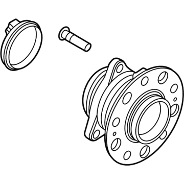 Hyundai 52730-N9000 HUB & BEARING ASSY-RR