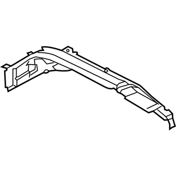 BMW 51-71-7-290-714 Bulkhead, Top Section, Rear