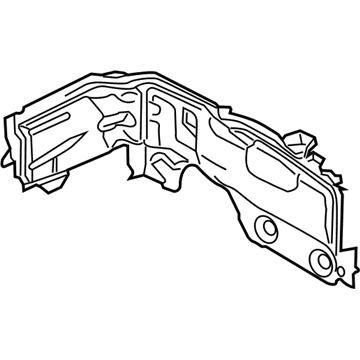 BMW 51-71-7-290-814 Bulkhead, Lower Section