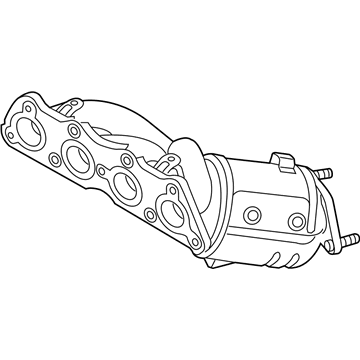 Hyundai 28510-2BEF1 Exhaust Manifold Catalytic Assembly