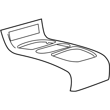 Mopar 1VP93BD1AA Bezel-Floor Console