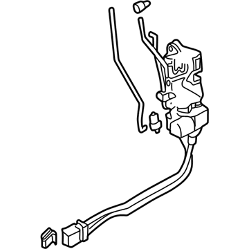 Acura 72110-SZ3-306 Lock Assembly R, Front Dr Power