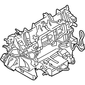 BMW 64-11-9-241-196 Distributor Housing, Air Conditioner