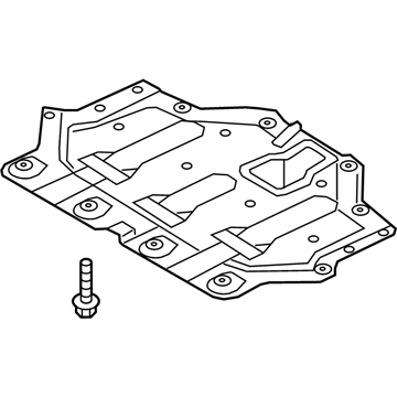 Hyundai 29130-C2500 Panel-Under Cover, Engine