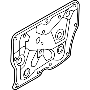 Nissan 80775-1JA0A Base-Front Door Module, Lh