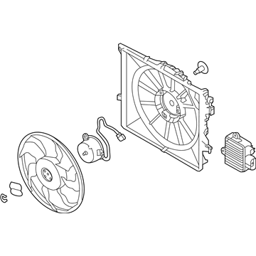 Kia 25380A7000 Blower Assembly