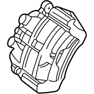 Ford F4DZ-2B120-AA Caliper