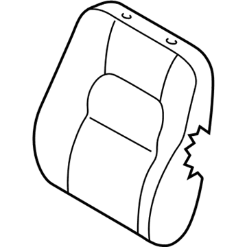 Kia 2K52Y88935444 Trim-Rear 1ST, Back