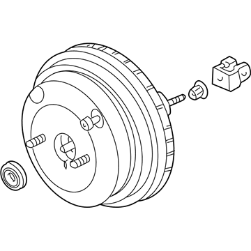 Honda 46400-S04-N61 Power Assembly, Master (7"+8")