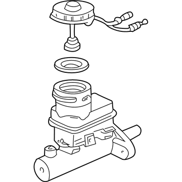 Honda 46100-S04-L54 Master Cylinder